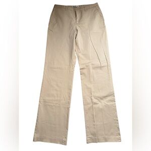 Coldwater Creek Aspenwood No Iron Pants Straight Leg Natural Waist Women 10 long